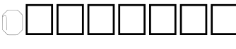 Offshore字体预览图