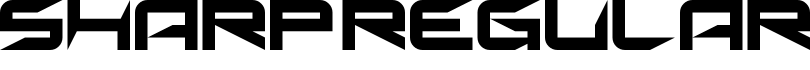 Sharp Regular字体预览