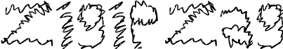 Zigie Zag字体预览图