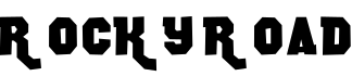 Rocky Road字体预览图