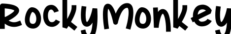 Rocky Monkey字体预览图