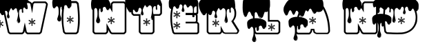 Winter Land字体预览图