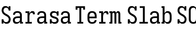 Sarasa Term Slab SC字体预览图