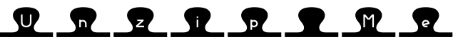 Unzip Me字体预览图