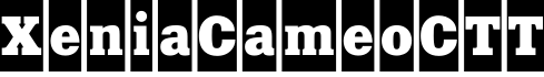 XeniaCameoCTT字体预览