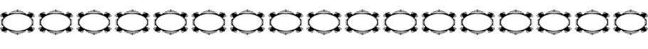 Vintage Frames 20字体预览图