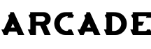 ARCADE字体预览