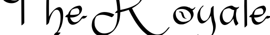 The Royale字体预览图