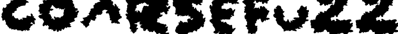 Coarse Fuzz字体预览图