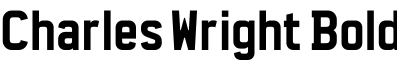 Charles Wright Bold字体预览