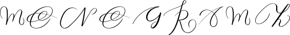 MONOGRAM Z字体预览图
