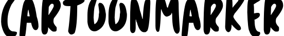 Cartoon Marker字体预览图