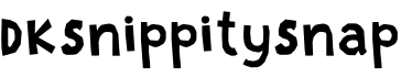 DKSnippitySnap字体预览图