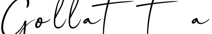 Gollatta字体预览图