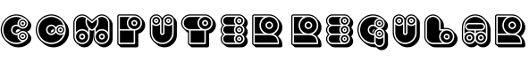 Computer Regular字体预览