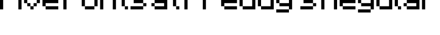 Five Fonts at Freddy's Regular字体预览图