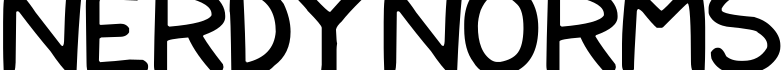 Nerdy Norms字体预览图