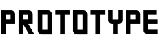 Prototype字体预览图