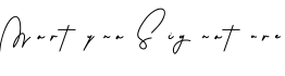 Martyna Signature字体预览图