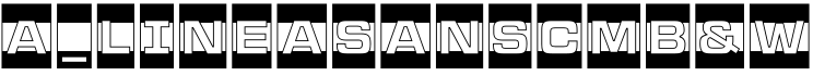 a_LineaSansCmB&W字体预览图