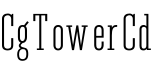 CgTowerCd字体预览图