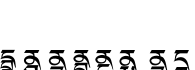 Dedris-d1字体预览图
