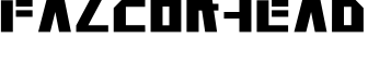 Falconhead字体预览