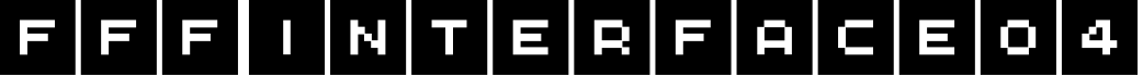FFF Interface04字体预览图
