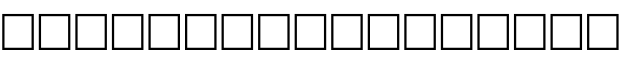 HIRESFONT Regular字体预览图