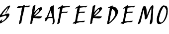 Strafer Demo字体预览图