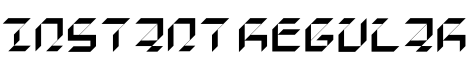 Instant Regular预览字体图片