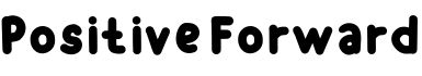 Positive Forward字体预览