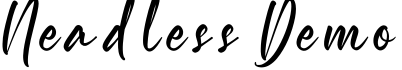 Neadless Demo字体预览图