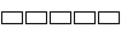 Chess字体预览图