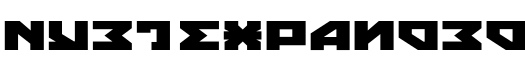 Nyet Expanded字体预览