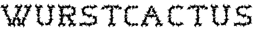 WurstCactus预览字体图片