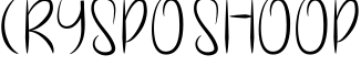 Cryspo Shoop字体预览