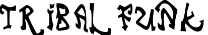 Tribal Funk字体预览图