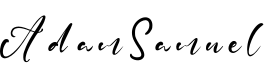 AdamSamuel字体预览图