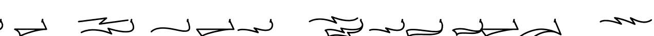 RoutenSwashInky字体预览图