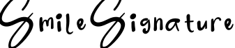 Smile Signature字体预览