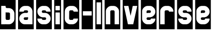 basic-Inverse字体预览图