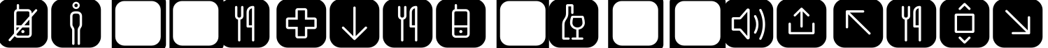 Netto Icons OT W95 Bold字体预览图