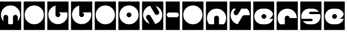 MILLION-Inverse字体预览
