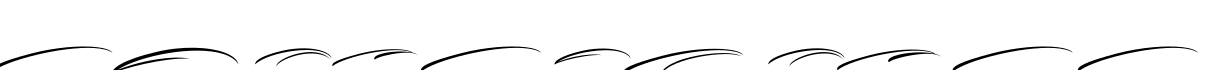 Bantham Extras字体预览图
