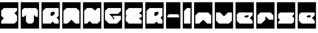 STRANGER-Inverse字体预览