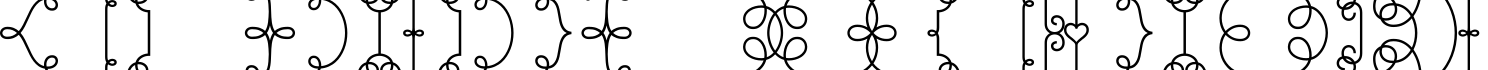 Brownstone W95 Frames Light字体预览图