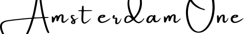 Amsterdam One字体预览图