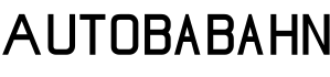 Autobabahn字体预览图