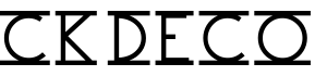 CK Deco字体预览图